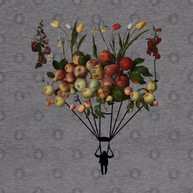 Fruit Parachute | Fruits | Apples | Pears | Peaches | Dreamy by Cosmic Story Designer